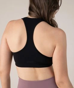 Hot Sale ❤️ BLOCHSTORE-US BLOCHeverhold Racerback Bra Ebony 🥰 -Bloch Active Collection Shop ZCO1704 EBN DCO1701 DIA MED 549