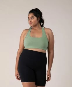 Flash Sale ✨ BLOCHSTORE-US BLOCHeverhold Racerback Bra Washed Moss 🤩 -Bloch Active Collection Shop ZCO1704 WSM DCO1702 EBN XL 3007