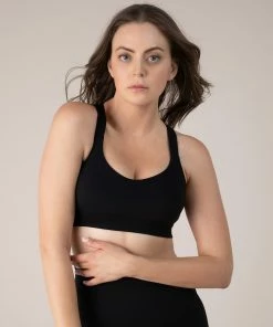 Cheap 🌟 BLOCHSTORE-US BLOCHeverhold Criss Cross Bra Ebony 😍 -Bloch Active Collection Shop ZCO1705 EBN TCO1702 EBN MED 877