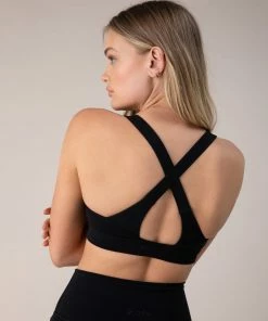 Cheap 🌟 BLOCHSTORE-US BLOCHeverhold Criss Cross Bra Ebony 😍 -Bloch Active Collection Shop ZCO1705 EBN TCO1702 EBN XS 3230