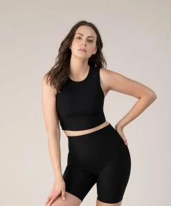 Hot Sale ⭐ BLOCHSTORE-US BLOCHsculpt Tank Ebony ⌛ -Bloch Active Collection Shop ZCO1800 EBN DCO1802 EBN MED 1363