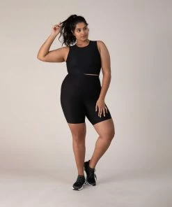 Brand new 🥰 BLOCHSTORE-US BLOCHsculpt 8 Inch Short Ebony ⭐ -Bloch Active Collection Shop ZCO1800 EBN DCO1802 EBN XL 2150