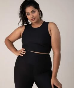 Hot Sale ⭐ BLOCHSTORE-US BLOCHsculpt Tank Ebony ⌛ -Bloch Active Collection Shop ZCO1800 EBN DCO1802 EBN XL 2159