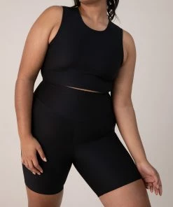 Brand new 🥰 BLOCHSTORE-US BLOCHsculpt 8 Inch Short Ebony ⭐ -Bloch Active Collection Shop ZCO1800 EBN DCO1802 EBN XL 2161