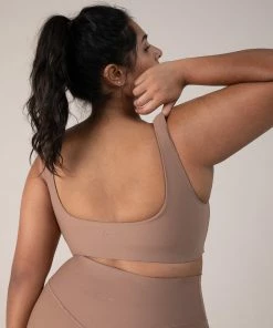 Promo ✨ BLOCHSTORE-US BLOCHsculpt Square Neck Bra Toffee ⌛ -Bloch Active Collection Shop ZCO1802 TOF TCO1802 TOF XL 1882