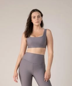 New 💯 BLOCHSTORE-US BLOCHsculpt Square Neck Bra Winter Iris 👏 -Bloch Active Collection Shop ZCO1802 WIR TCO1801 WIR MED 1306