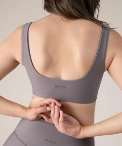 New 💯 BLOCHSTORE-US BLOCHsculpt Square Neck Bra Winter Iris 👏 -Bloch Active Collection Shop ZCO1802 WIR TCO1801 WIR MED 1323