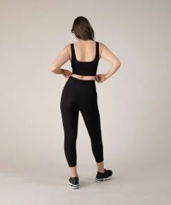 Promo 🔥 BLOCHSTORE-US BLOCHsculpt 3/4 Length Legging Ebony 👍 -Bloch Active Collection Shop ZCO1803 EBN TCO1800 EBN MED 1153