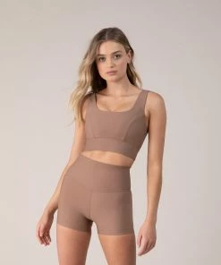 Promo ❤️ BLOCHSTORE-US BLOCHsculpt Scoop Neck Bra Toffee 💯 -Bloch Active Collection Shop ZCO1803 TOF DCO1800 TOF XS 1840