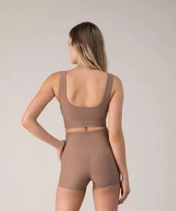 Promo ❤️ BLOCHSTORE-US BLOCHsculpt Scoop Neck Bra Toffee 💯 -Bloch Active Collection Shop ZCO1803 TOF DCO1800 TOF XS 1849