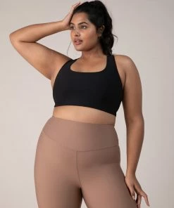 Brand new 🔔 BLOCHSTORE-US BLOCHsculpt Racerback Bra Ebony ❤️ -Bloch Active Collection Shop ZCO1804 EBN TCO1800 TOF XL 1552