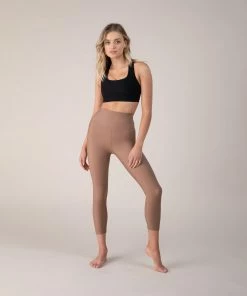 Outlet 💯 BLOCHSTORE-US BLOCHsculpt 3/4 Length Legging Toffee ✔️ -Bloch Active Collection Shop ZCO1804 EBN TCO1800 TOF XS 1569