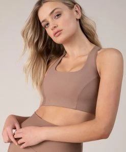 Cheapest 💯 BLOCHSTORE-US BLOCHsculpt Racerback Bra Toffee 🔥