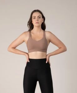 Deals ⌛ BLOCHSTORE-US BLOCHsculpt Criss Cross Bra Toffee 😀 -Bloch Active Collection Shop ZCO1805 TOF TCO1802 EBN MED 949