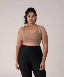 Deals ⌛ BLOCHSTORE-US BLOCHsculpt Criss Cross Bra Toffee 😀 -Bloch Active Collection Shop ZCO1805 TOF TCO1802 EBN XL 1408