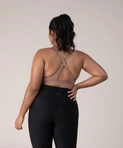 Deals ⌛ BLOCHSTORE-US BLOCHsculpt Criss Cross Bra Toffee 😀 -Bloch Active Collection Shop ZCO1805 TOF TCO1802 EBN XL 1426