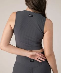 New π― BLOCHSTORE-US BLOCHrib Tank Anthracite π 20 New π― BLOCHSTORE-US BLOCHrib Tank Anthracite π -Bloch Active Collection Shop ZCO1900 ATH TCO1901 ATH MED 113