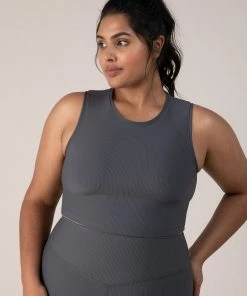 New π― BLOCHSTORE-US BLOCHrib Tank Anthracite π 21 New π― BLOCHSTORE-US BLOCHrib Tank Anthracite π -Bloch Active Collection Shop ZCO1900 ATH TCO1902 ATH XL 3431