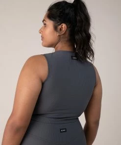 New π― BLOCHSTORE-US BLOCHrib Tank Anthracite π 23 New π― BLOCHSTORE-US BLOCHrib Tank Anthracite π -Bloch Active Collection Shop ZCO1900 ATH TCO1902 ATH XL 3445