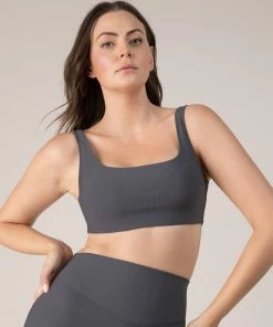 Cheapest ✔️ BLOCHSTORE-US BLOCHrib Square Neck Bra Anthracite 👏 -Bloch Active Collection Shop ZCO1902 ATH DCO1902 ATH MED 178