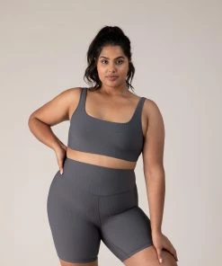 Cheapest ✔️ BLOCHSTORE-US BLOCHrib Square Neck Bra Anthracite 👏 -Bloch Active Collection Shop ZCO1902 ATH DCO1902 ATH XL 3489