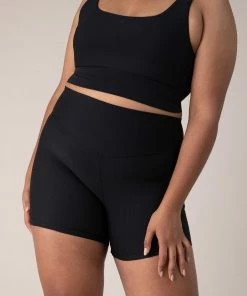 Budget 🎁 BLOCHSTORE-US BLOCHrib 5 Inch Short Ebony ✔️ -Bloch Active Collection Shop ZCO1903 EBN DCO1901 EBN XL 3650