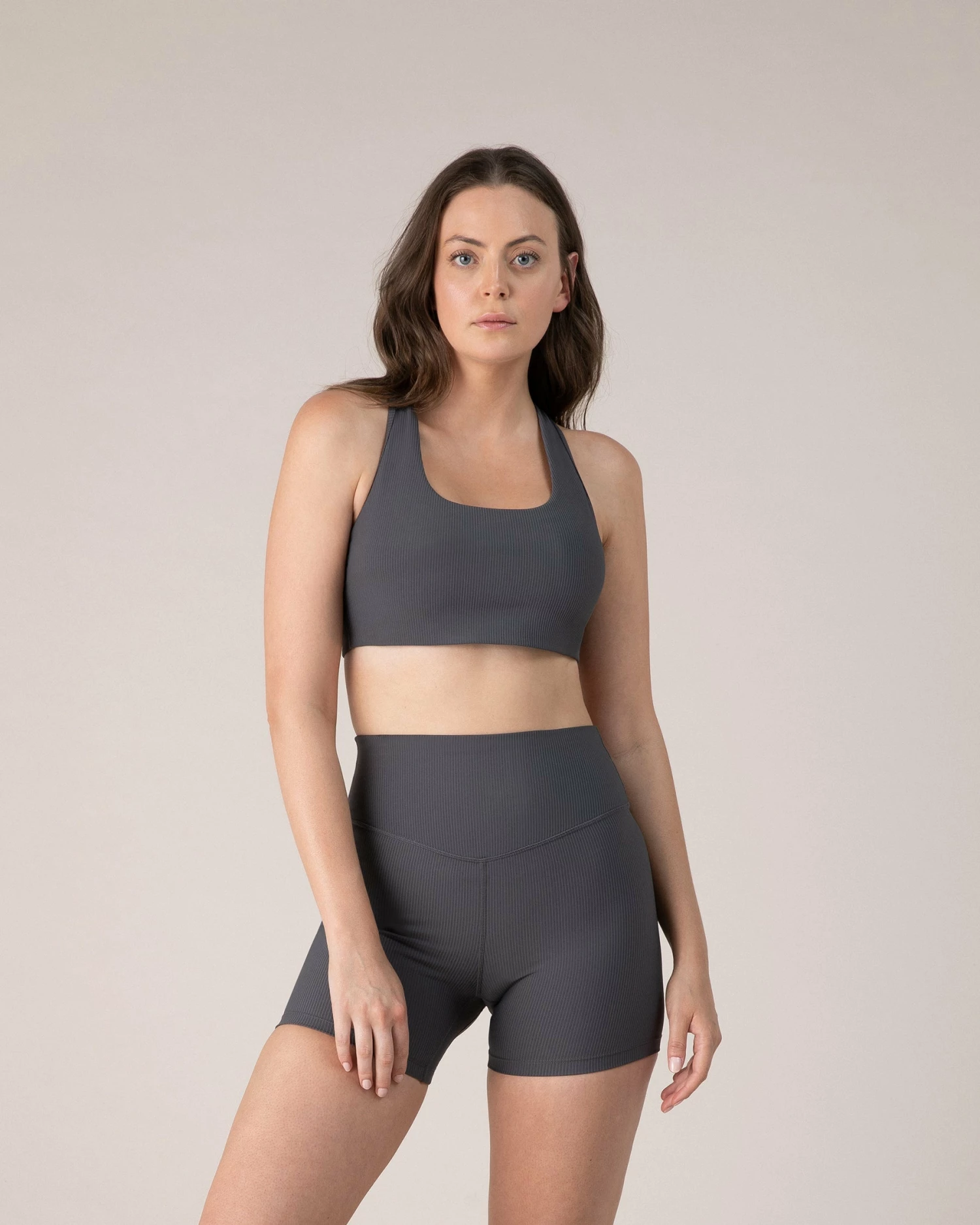 Discount π BLOCHSTORE-US BLOCHrib Racerback Bra Anthracite π 2 Discount π BLOCHSTORE-US BLOCHrib Racerback Bra Anthracite π - Image 2