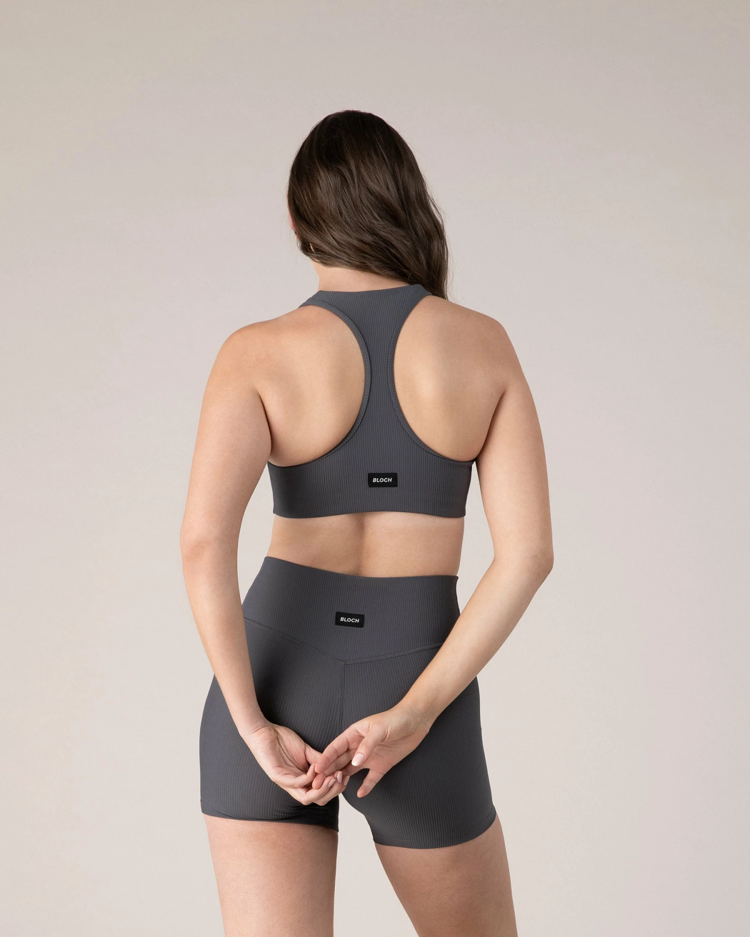Discount π BLOCHSTORE-US BLOCHrib Racerback Bra Anthracite π 8 Discount π BLOCHSTORE-US BLOCHrib Racerback Bra Anthracite π - Image 8