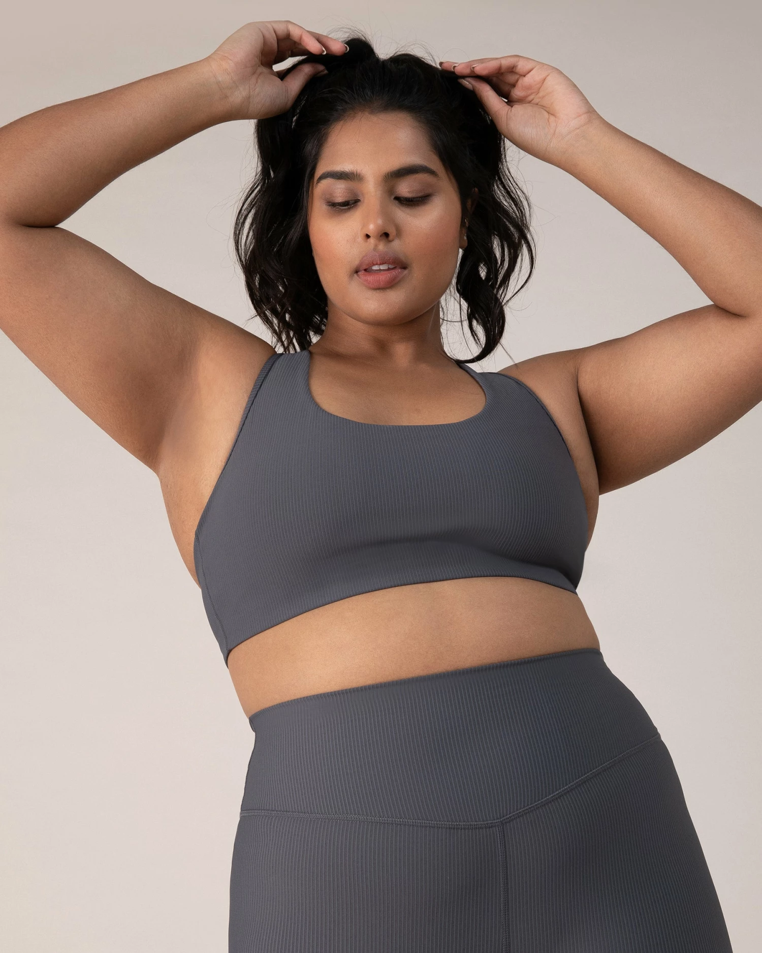 Discount π BLOCHSTORE-US BLOCHrib Racerback Bra Anthracite π 9 Discount π BLOCHSTORE-US BLOCHrib Racerback Bra Anthracite π - Image 9