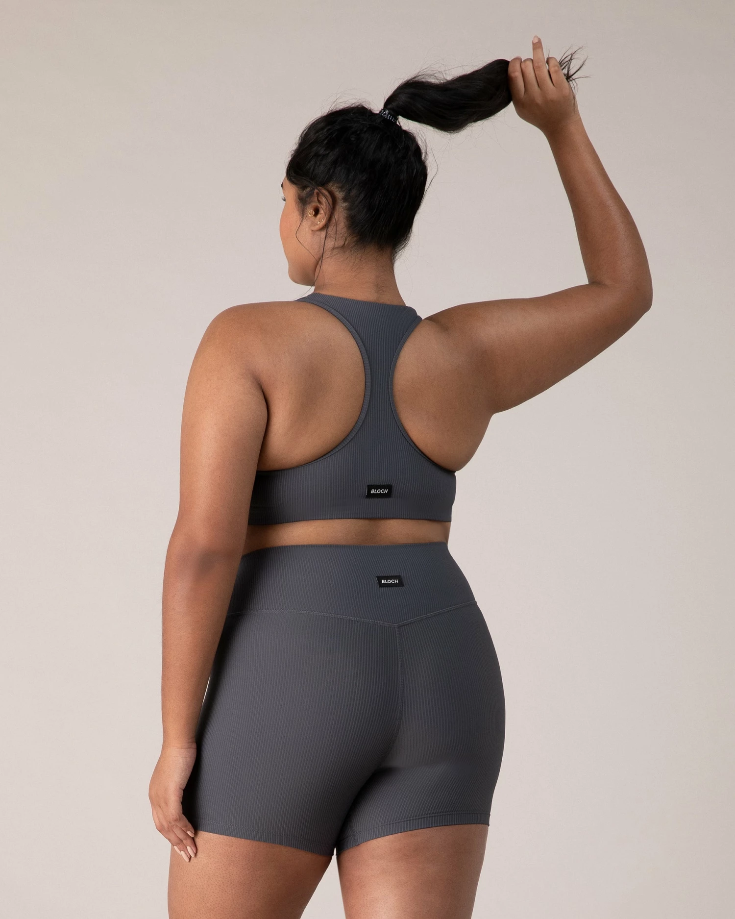Discount π BLOCHSTORE-US BLOCHrib Racerback Bra Anthracite π 12 Discount π BLOCHSTORE-US BLOCHrib Racerback Bra Anthracite π - Image 12