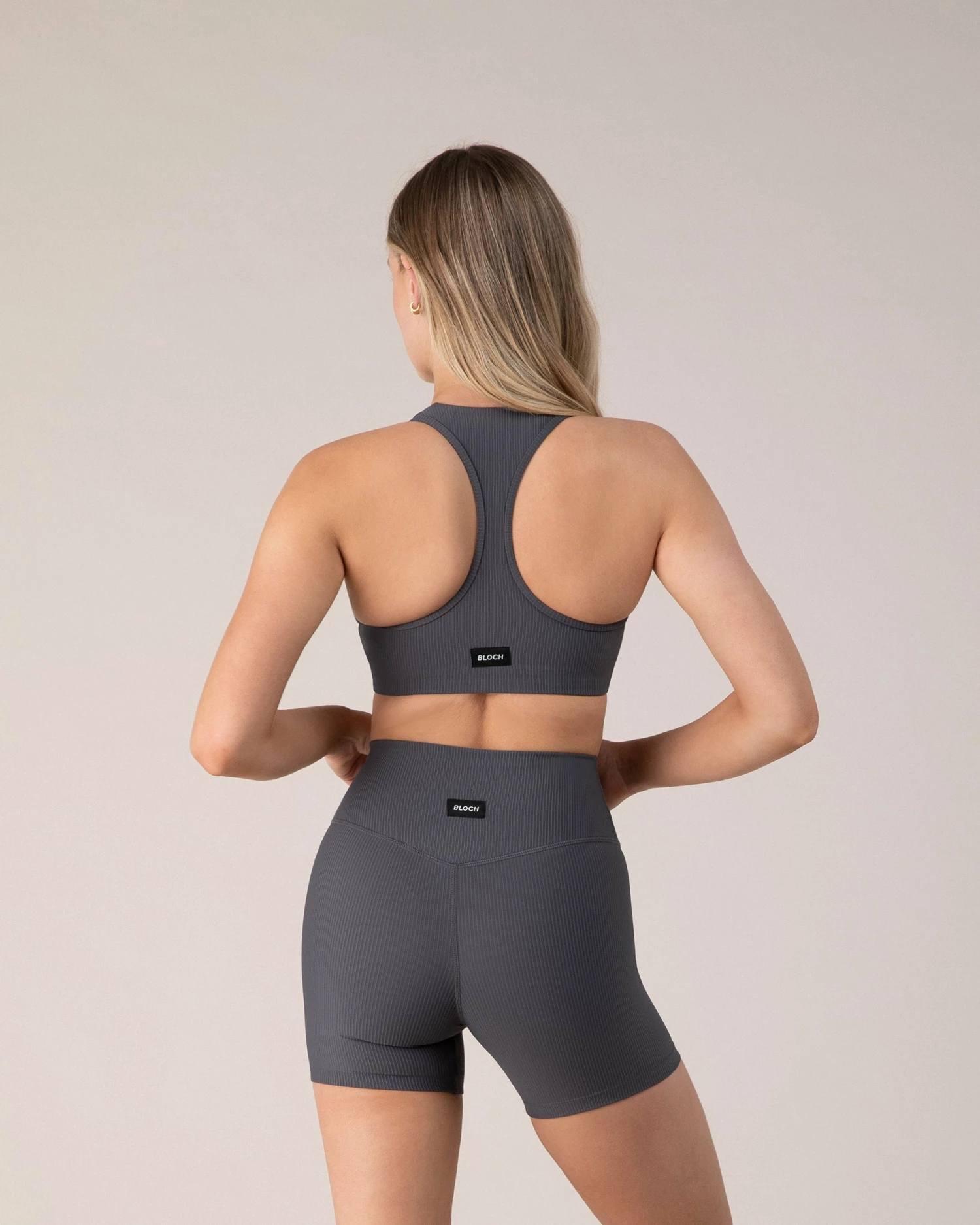 Discount π BLOCHSTORE-US BLOCHrib Racerback Bra Anthracite π 5 Discount π BLOCHSTORE-US BLOCHrib Racerback Bra Anthracite π - Image 5