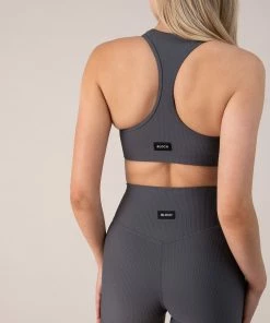 Discount 🛒 BLOCHSTORE-US BLOCHrib Racerback Bra Anthracite 👍