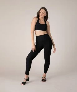 Flash Sale ⌛ BLOCHSTORE-US BLOCHrib 7/8 Length Legging Ebony ⭐ -Bloch Active Collection Shop ZCO1904 EBN TCO1901 EBN MED 210