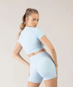 Buy 🧨 BLOCHSTORE-US BLOCHeverhold Cross Over Tee Ice Blue 🌟 -Bloch Active Collection Shop ZCO2100 ICB DCO2100 ICB M 6539