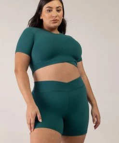 Discount ⌛ BLOCHSTORE-US BLOCHeverhold 5 Inch Cross Over Short Verdigris 🧨 -Bloch Active Collection Shop ZCO2100 VRG DCO2100 VRG XL 6782