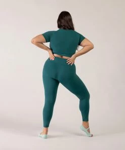 Buy 🔔 BLOCHSTORE-US BLOCHeverhold 7/8 Length Cross Over Legging Verdigris 🔔 -Bloch Active Collection Shop ZCO2100 VRG TCO2100 VRG XL 6885